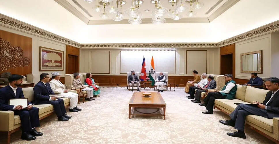 Strengthening Ties: Modi and Lamichhane Discuss Nepal-India Relations
