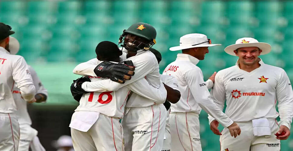 Zimbabwe Unveils Squad for Test Series Against New Zealand