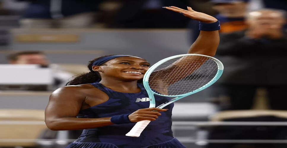 Coco Gauff Dominates Lois Boisson to Reach French Open Final Against Aryna Sabalenka