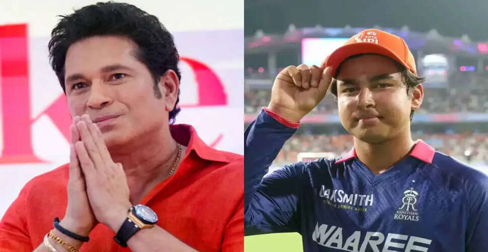 Vaibhav Sooryavanshi Shines in IPL, Earns Praise from Sachin Tendulkar