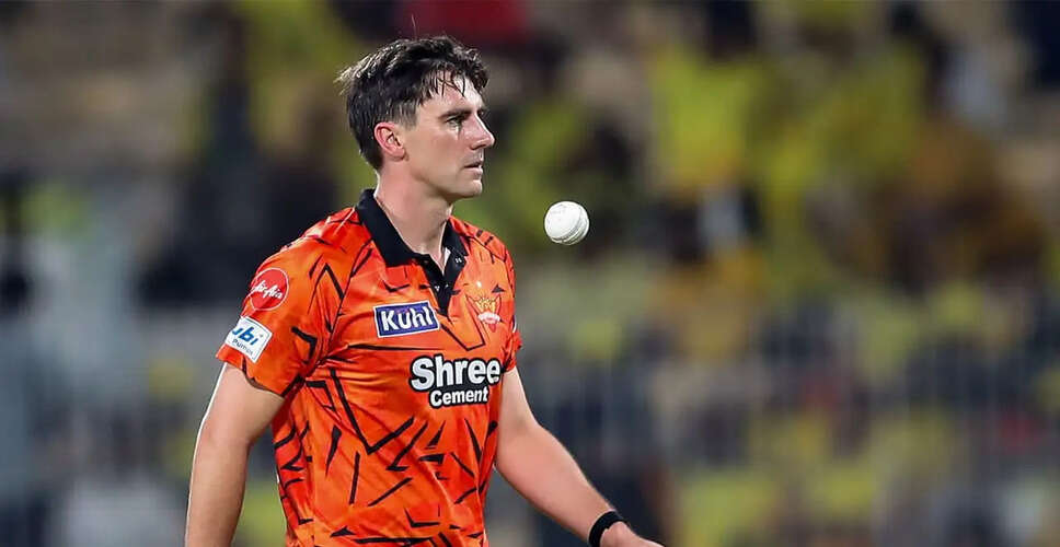 SRH's Pat Cummins Prepares for IPL 2026 Eliminator Against Rajasthan Royals