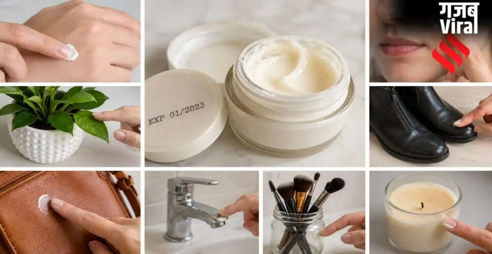 Creative Uses for Expired Creams in Household Tasks