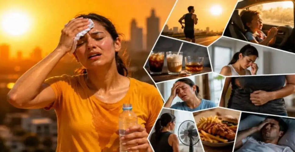 10 Common Mistakes to Avoid During Heatwaves for Better Health