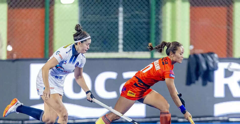 SG Pipers and Shrachi Bengal Tigers Battle to a Draw in Women's HIL Showdown