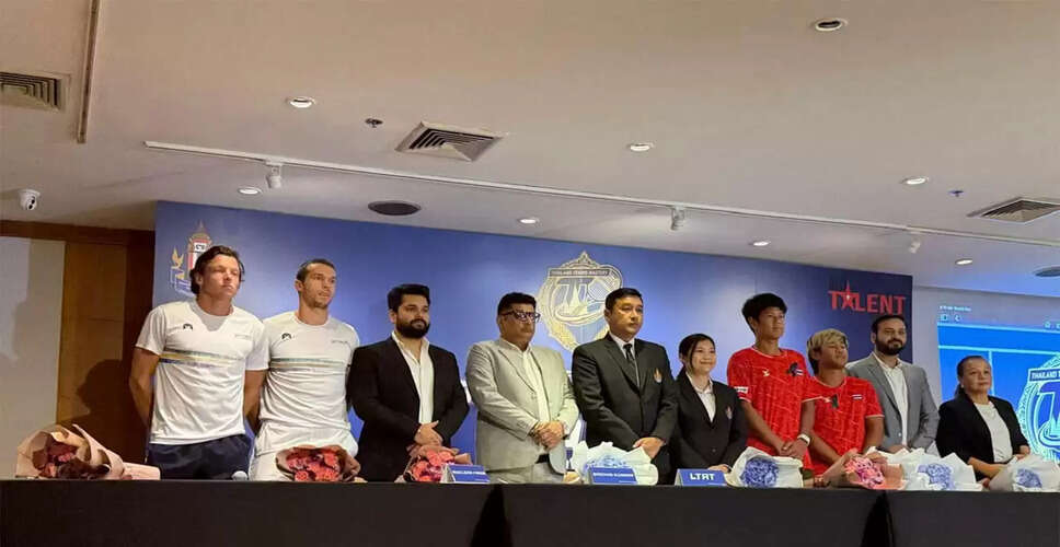 Thailand Tennis Masters Set for February 2026 at National Tennis Development Centre