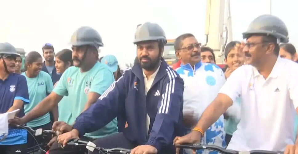 Fit India Sundays on Cycle: A Celebration of Health and Community in Visakhapatnam