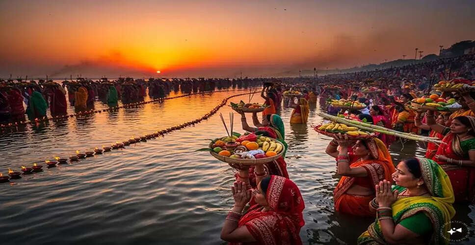 The Significance of Offering Water to the Setting Sun During Chhath Puja