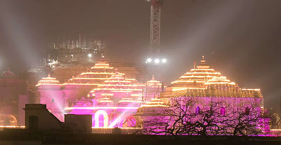 Ayodhya Sees Surge in Pilgrims Post Ram Temple Consecration