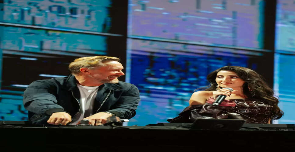 Nora Fatehi Shines at Sunburn Festival 2025 with David Guetta