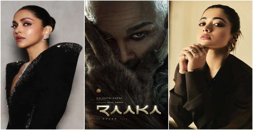 Allu Arjun and Deepika Padukone Star in the Sci-Fi Epic Raaka