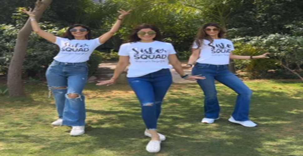Shilpa Shetty shares goofy dancing video with her ‘Sister Squad’