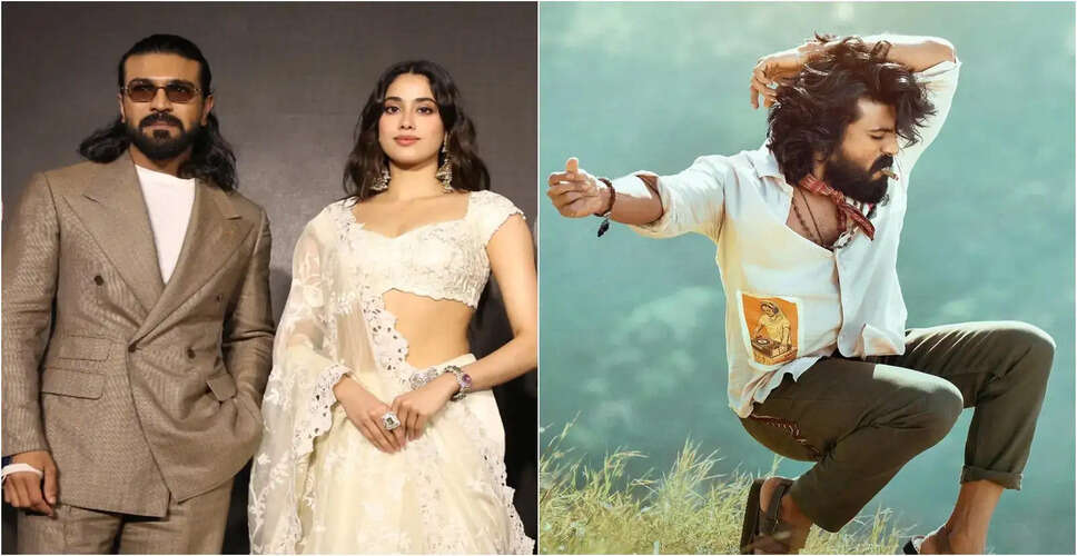Janhvi Kapoor Celebrates Ram Charan's Global Impact Ahead of 'Peddi' Release