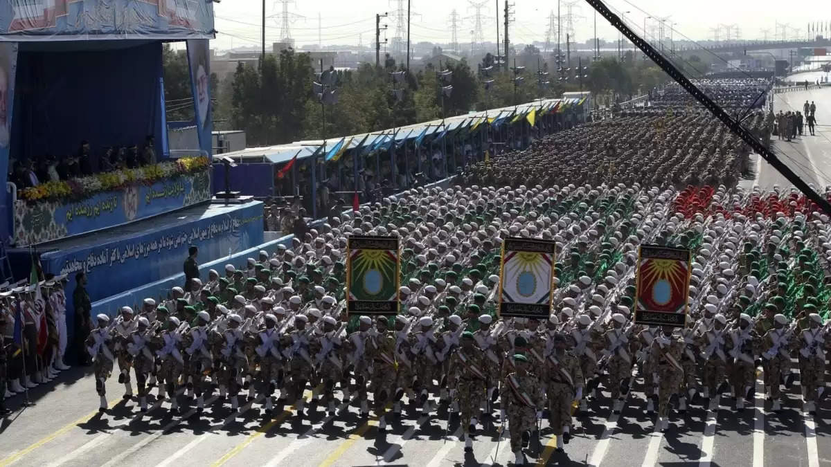 Iran holds a military parade to mark the 42nd anniversary of the 8-year war with Iraq