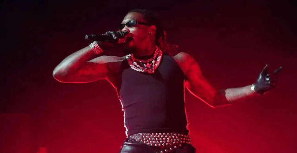Rapper Offset Injured in Shooting Incident at Florida Casino