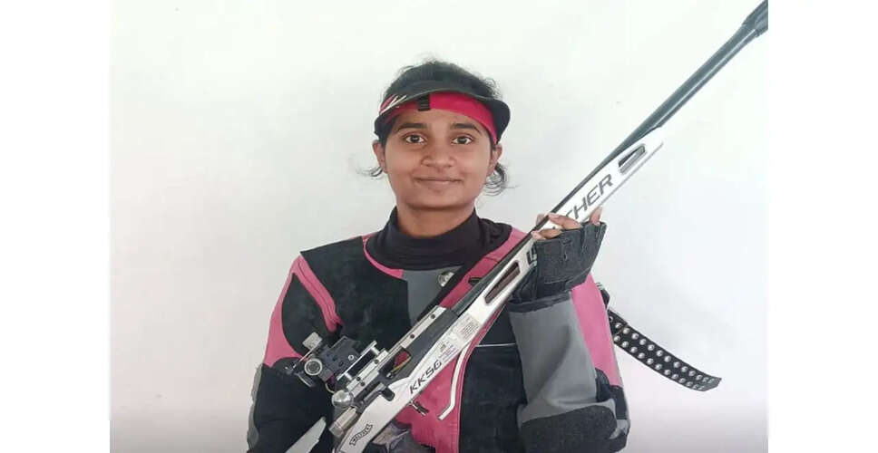 Sakshi Padekar Secures Seventh Place in ISSF World Cup Final