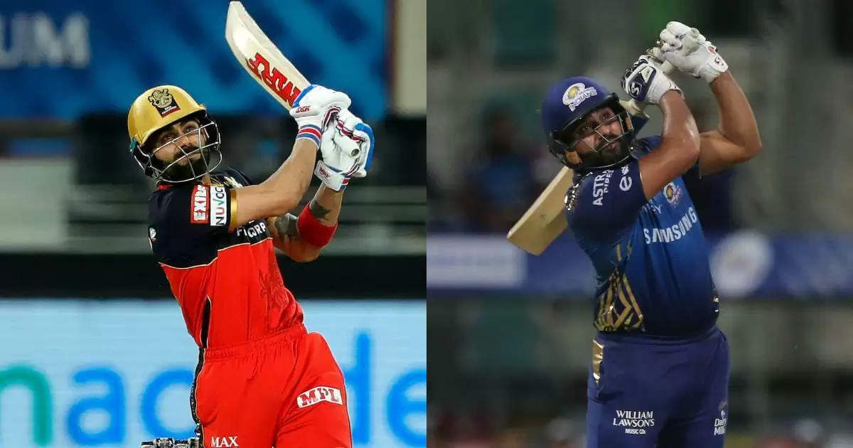 Rohit sharma got angry on Virat Kohli in the first match of IPL 2021, know the whole matter