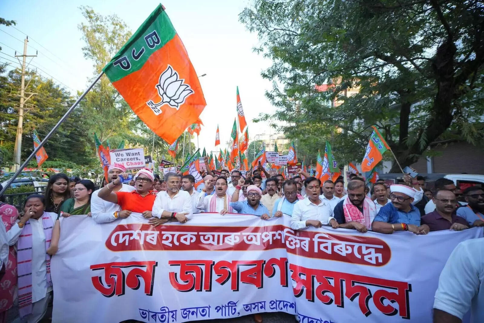 BJP Rallies Across Assam to Support Electoral Roll Revision