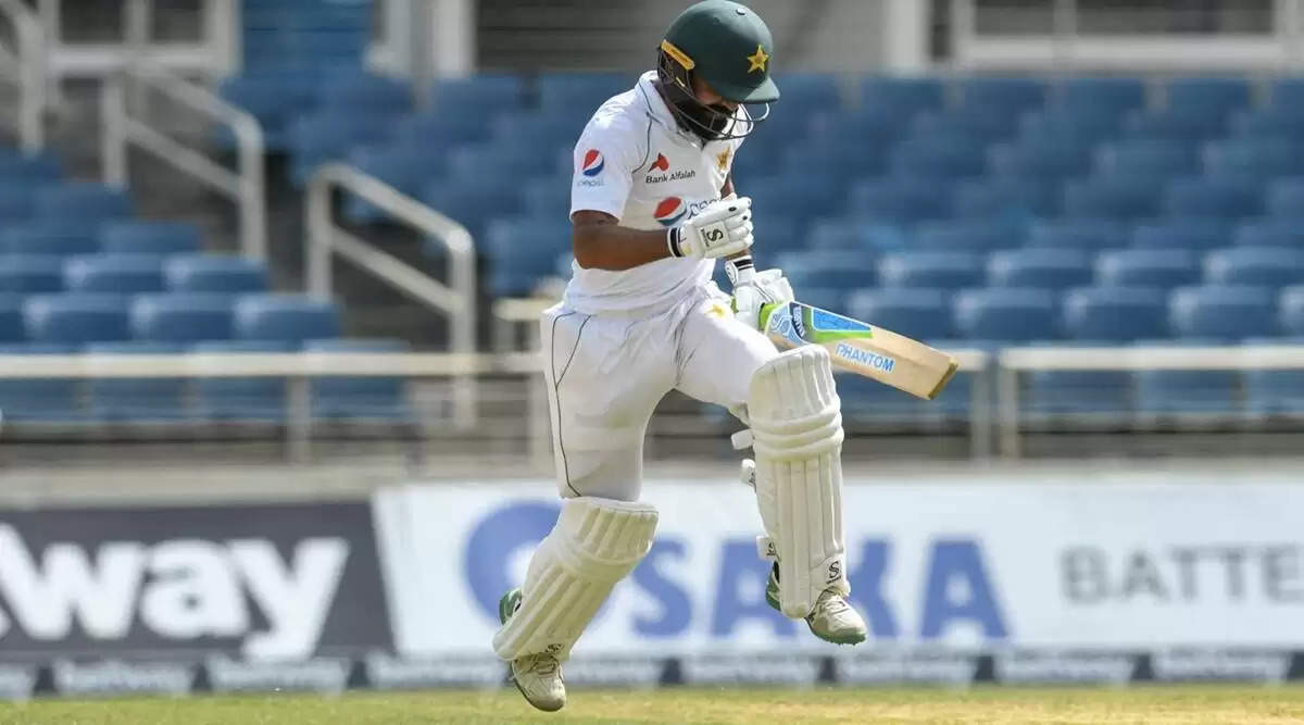 Pakistan's Fawad Alam, who lost 3 wickets for two runs, saved the shame