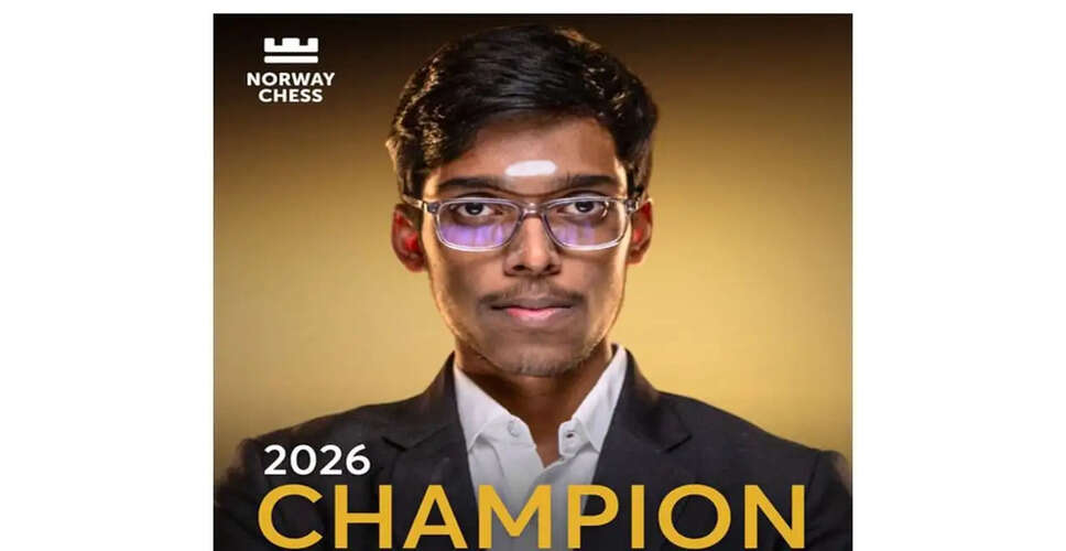 Amit Shah Celebrates Praggnanandhaa's Historic Norway Chess Victory