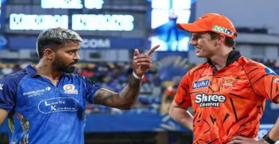 Mumbai Indians Set to Face Sunrisers Hyderabad: Key Updates Ahead of the IPL Clash