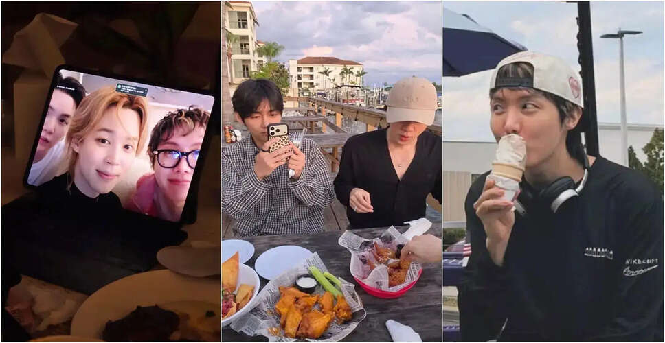 BTS's J-Hope Shares Candid Moments from Tampa During ARIRANG World Tour