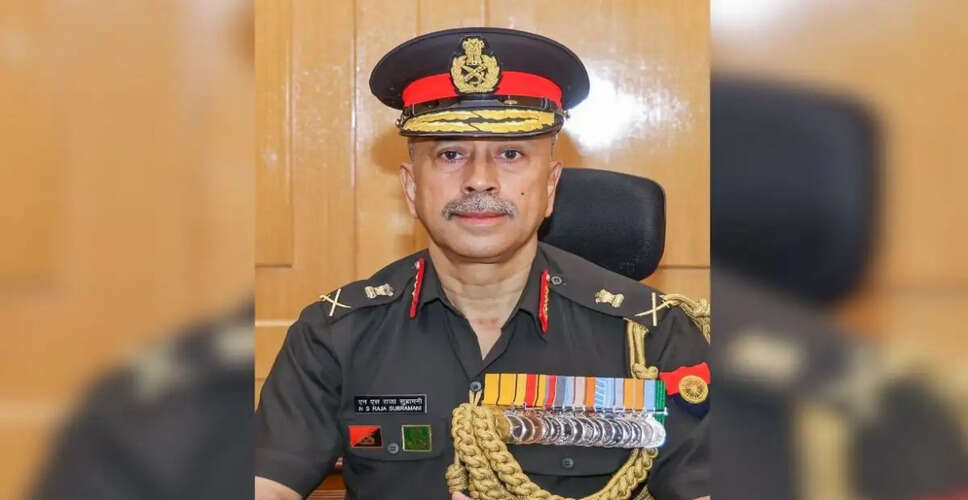 General NS Raja Subramani Takes Charge as New Chief of Defence Staff