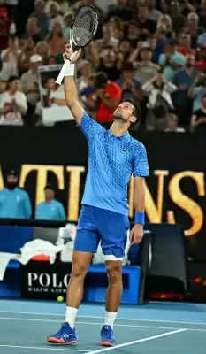 Australian Open: Djokovic trounces Alex De Minaur to set up quarterfinal clash with Rublev