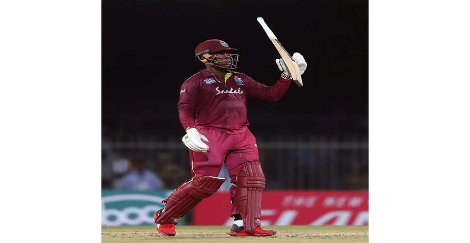Shimron Hetmyer Sets Record for Fastest Fifty in T20 World Cup History
