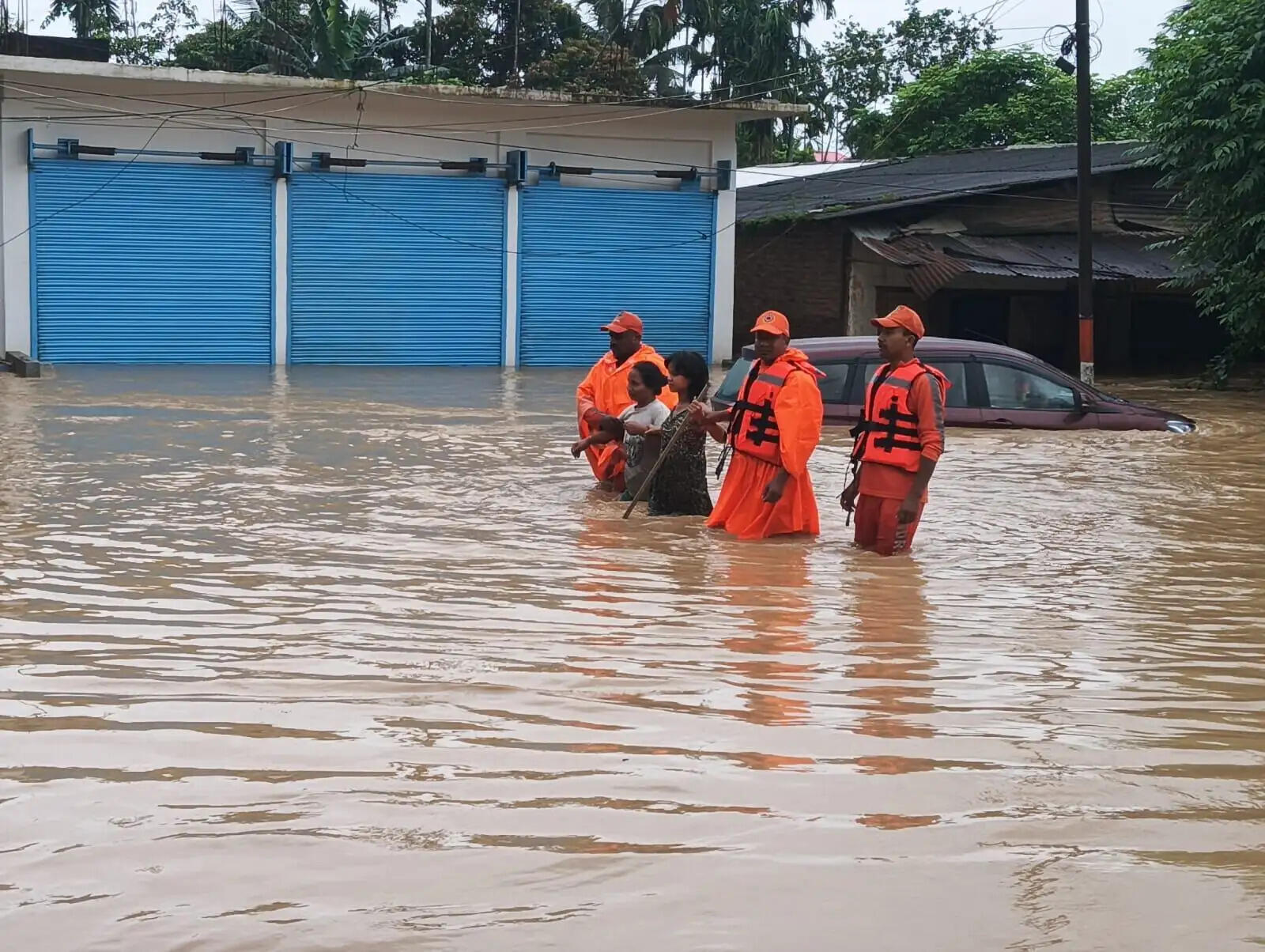 Rescue Operations Intensify Amidst Flood Crisis in Upper Assam