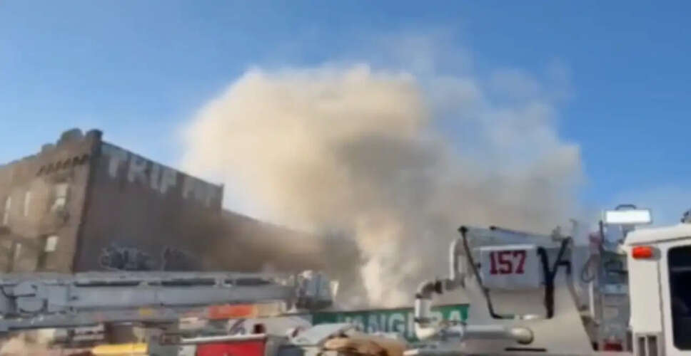 Significant Blaze Erupts in Brooklyn Commercial Building