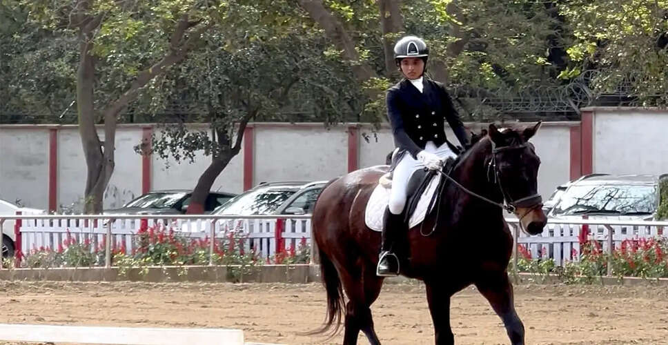 Young Equestrian Star Stasya Pandya Shines at National and International Competitions