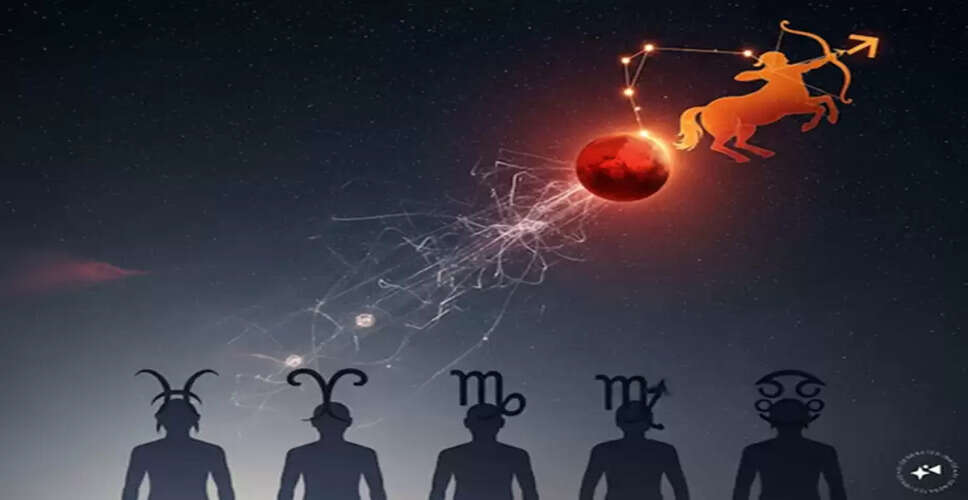 Impact of Mars Transit in Sagittarius on Zodiac Signs: What to Expect
