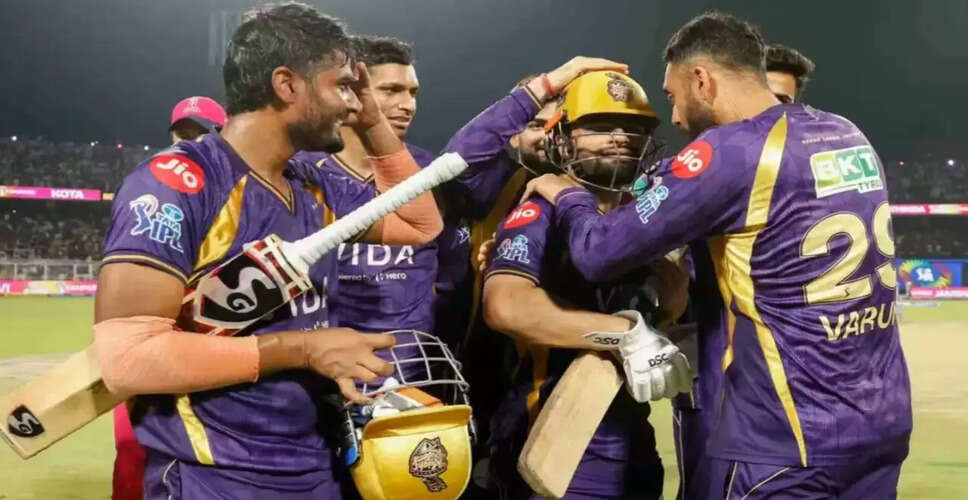 Kolkata Knight Riders Achieve First IPL 2026 Victory Against Rajasthan Royals