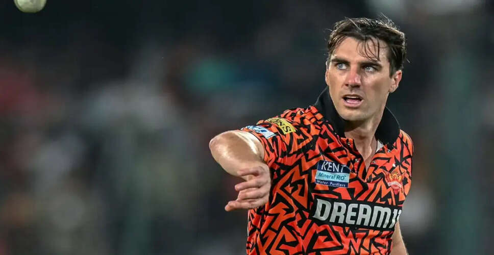 Sunrisers Hyderabad Faces Setback as Pat Cummins Remains Unfit for IPL 2026