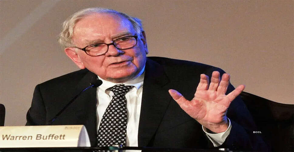 Warren Buffett Advocates for Philanthropy Over Inheritance