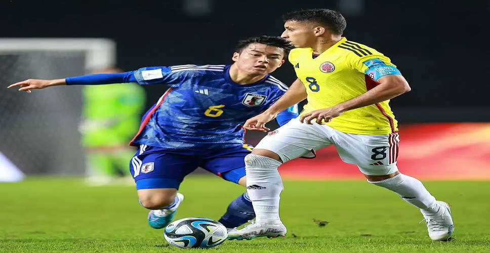 U-20 Football WC: Colombia battle back to beat Japan 2-1, seal last-16 spot