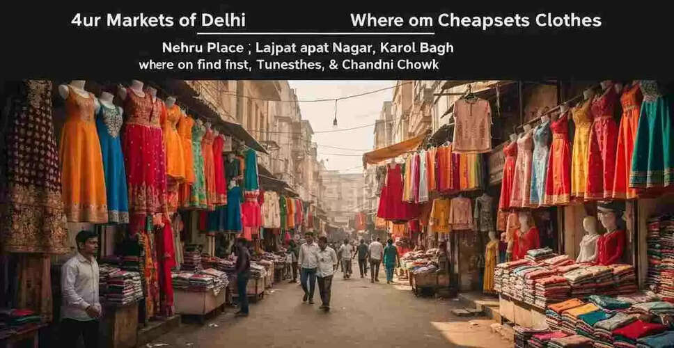 Explore Delhi's Affordable Street Shopping Destinations