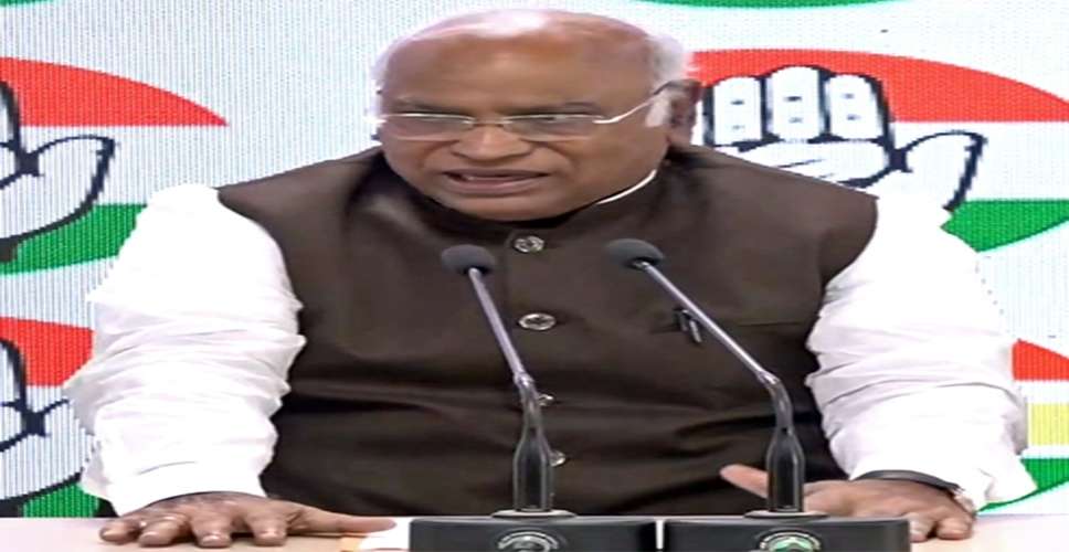 Kharge skips flag hoisting function at new Parliament building, writes to RS General Secy