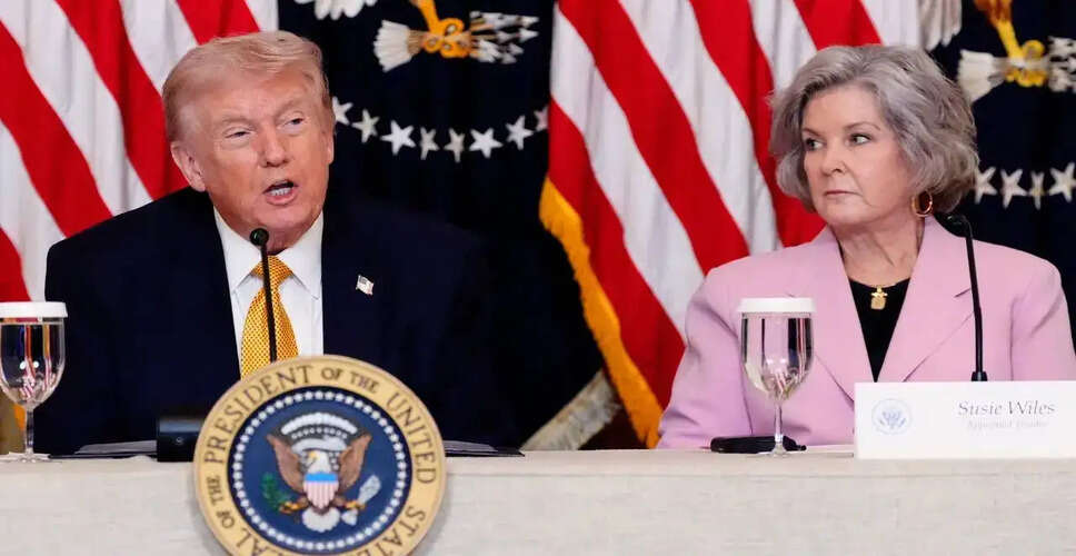 Susie Wiles, Trump's Chief of Staff, Diagnosed with Early-Stage Breast Cancer