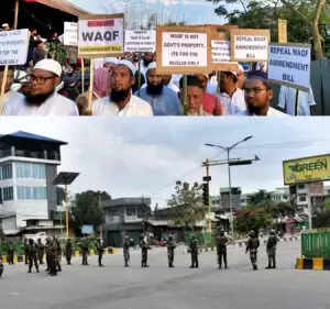 Curfew Imposed in Manipur's Lilong After Violent Protests Over Waqf Amendment Act