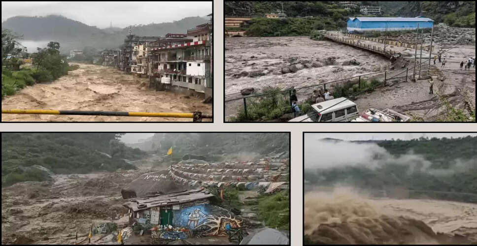 Severe Monsoon Disrupts Life in Himachal Pradesh: Landslides and Floods Reported