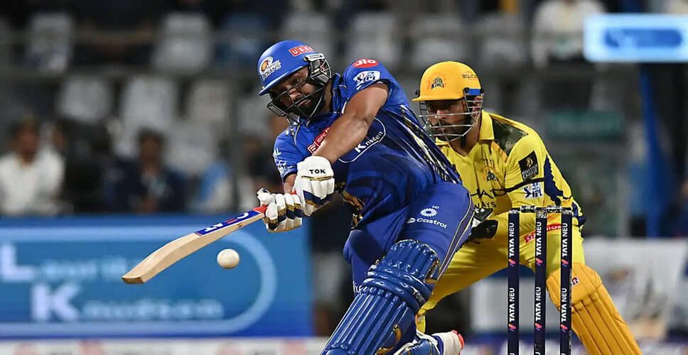 Mumbai Indians vs. Chennai Super Kings: The Ultimate IPL Rivalry