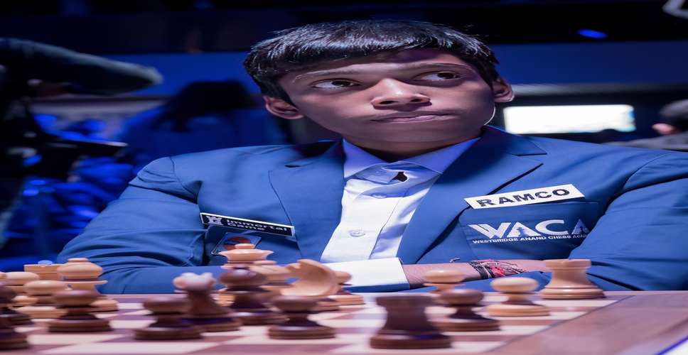 18-yr-old Praggnanandhaa enters chess World Cup final, books seat in  Candidates