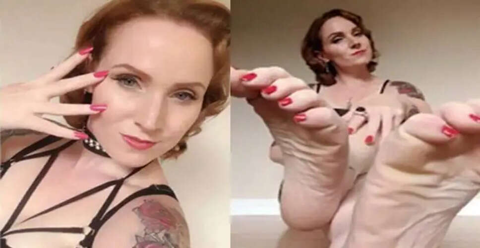 कैसे एक मॉडल अपने पैरों से कमाती है लाखों रुपये हर महीने