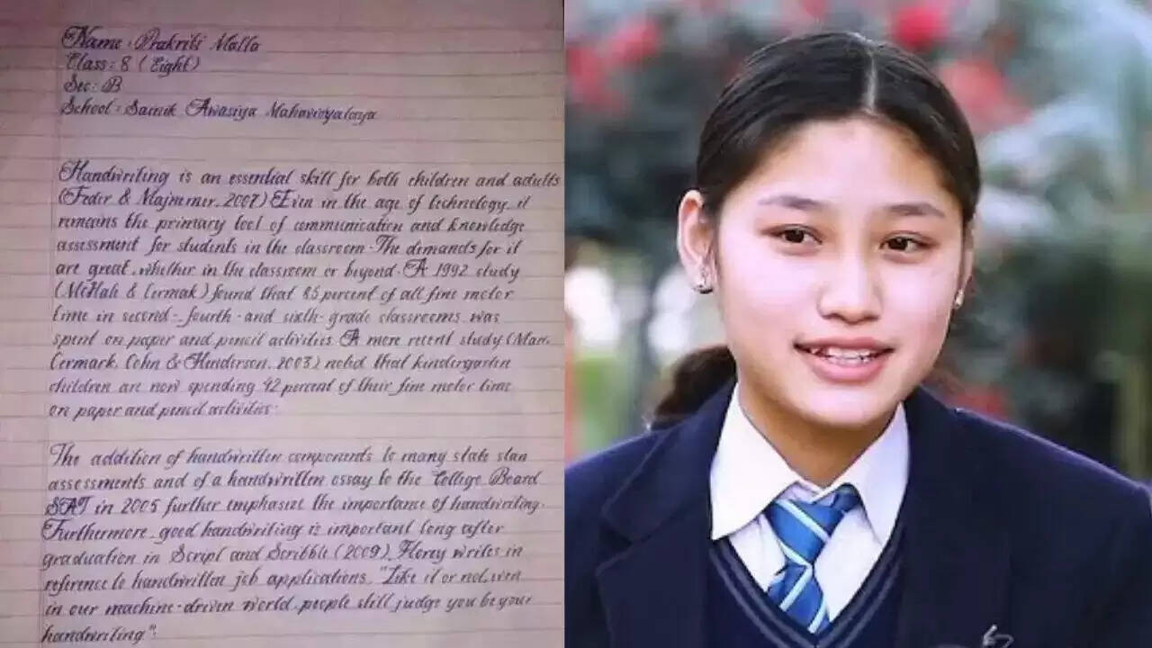 Meet Prakriti Malla: The Girl with the World's Most Beautiful Handwriting