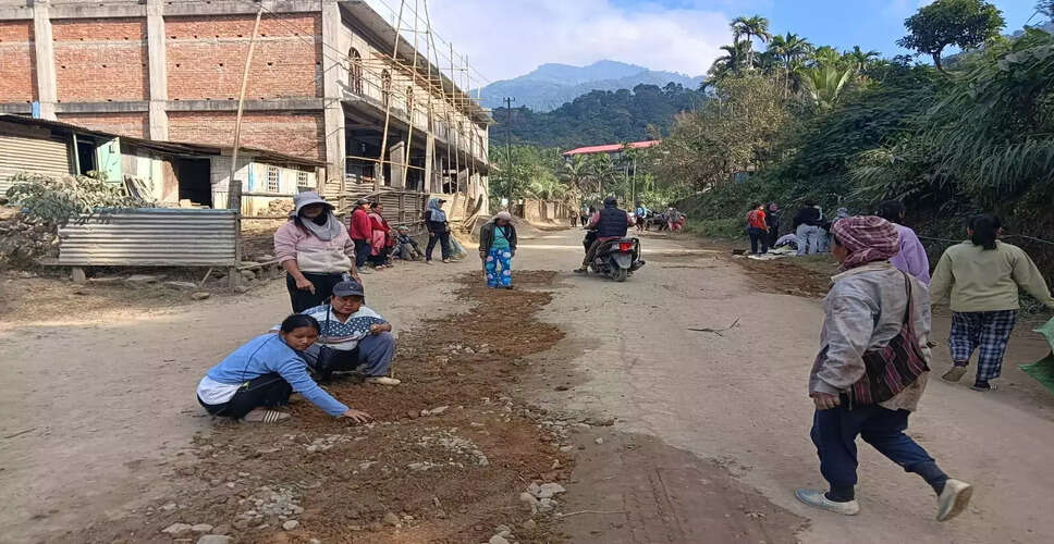 Urgent Call for Road Repairs in Dima Hasao District