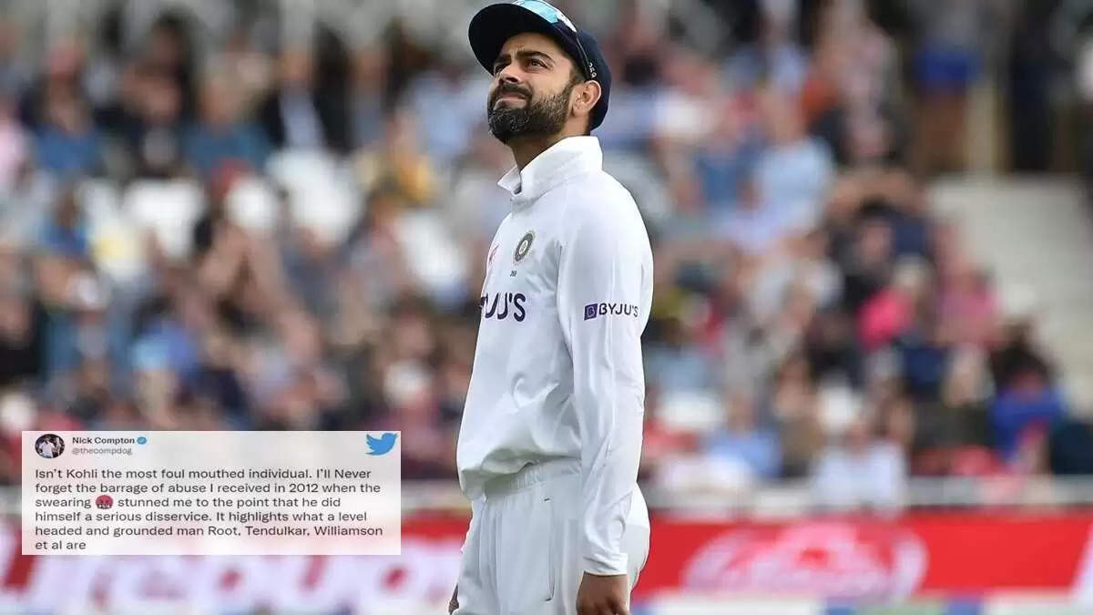 Former English cricketer said to Virat Kohli - the most abusive player, deleted the tweet after being upse