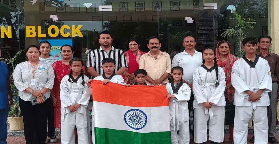 Spring Dale Convent Students to Compete at Asia Cup Taekwondo Championship in Nepal