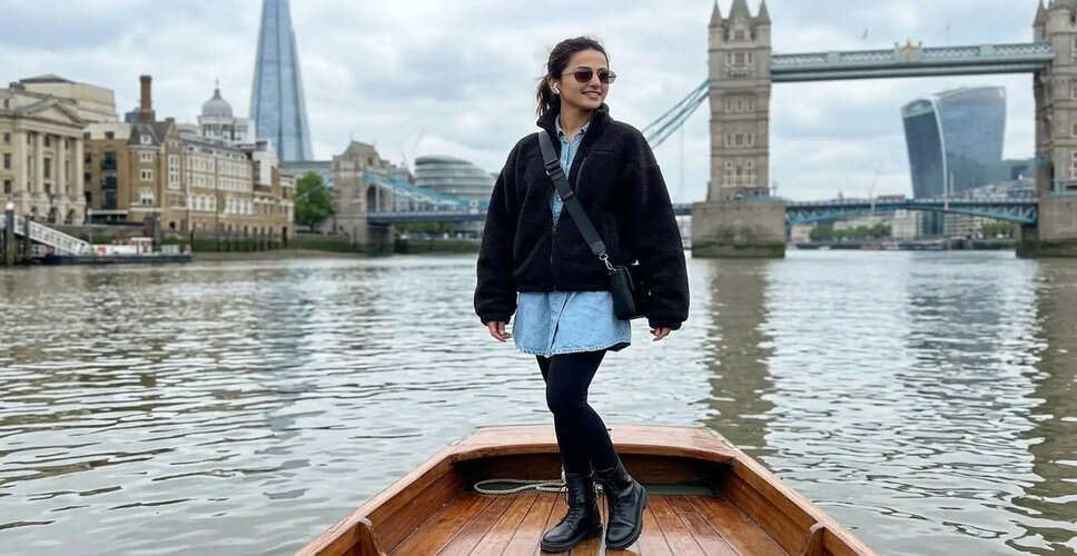 Helly Shah's London Adventure: A Stylish Escape Captured in Stunning Photos