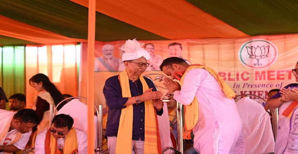 Manipur CM Highlights Atal Bihari Vajpayee's Legacy in Election Campaign